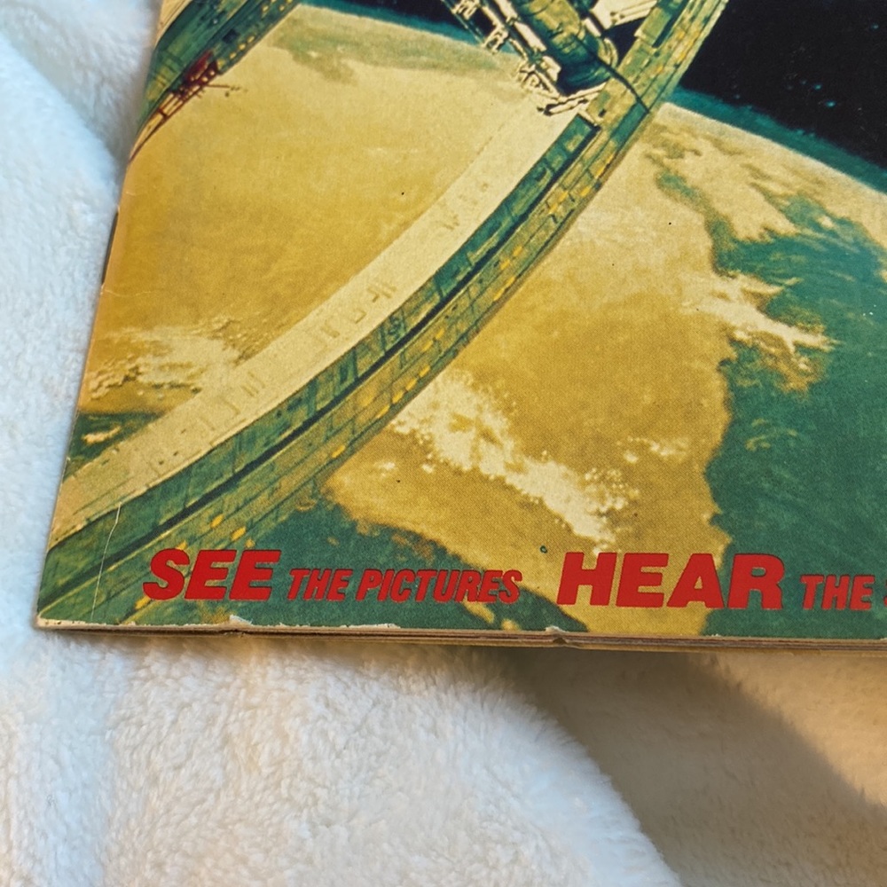 Vintage 2001 A SPACE ODYSSEY - CHILDREN’S KID STUFF BOOK / RECORD # DBR-250 1984 - Picture 8 of 9